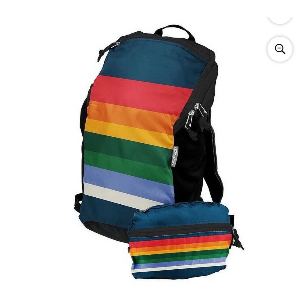 ChicoBag Travel Pack rePETe Compact Recycled Backpack - Retro